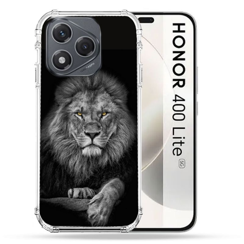 Coque Renforcée Pour Honor 400 Lite 5G Animal Lion Majestueux