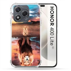 Coque Renforcée Pour Honor 400 Lite 5G Animal Lion Reflet