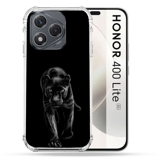 Coque Renforcée Pour Honor 400 Lite 5G Animal Panthère Noire