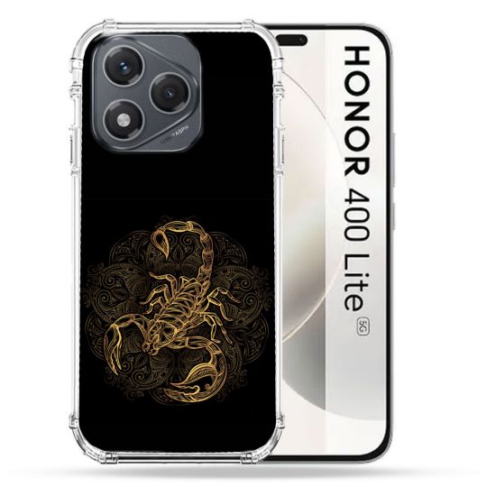 Coque Renforcée Pour Honor 400 Lite 5G Animal Scorpion Fresque