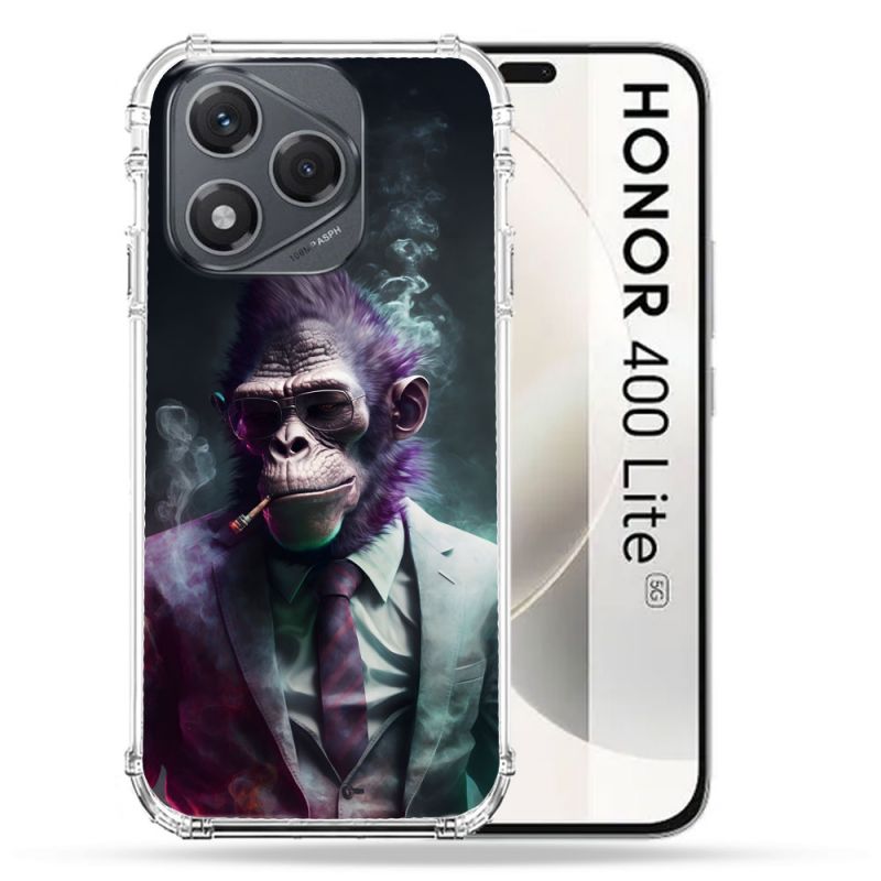 Coque Renforcée Pour Honor 400 Lite 5G Animal Singe Business