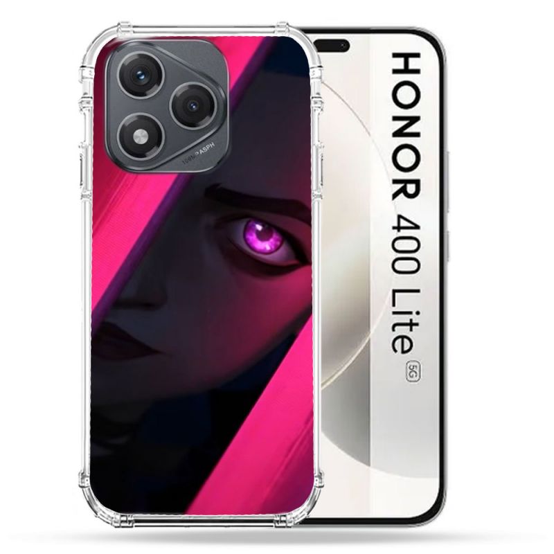 Coque Renforcée Pour Honor 400 Lite 5G Arcane Jinx Rose