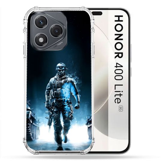 Coque Renforcée Pour Honor 400 Lite 5G Call Of Duty Guerrier