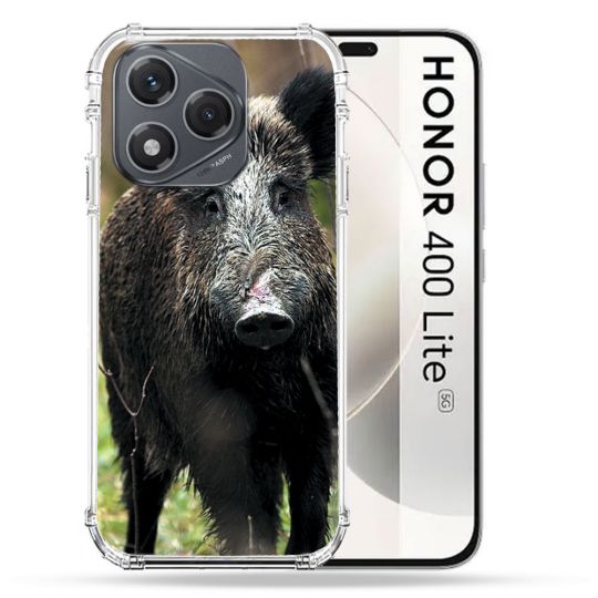Coque Renforcée Pour Honor 400 Lite 5G Chasse Sanglier bois