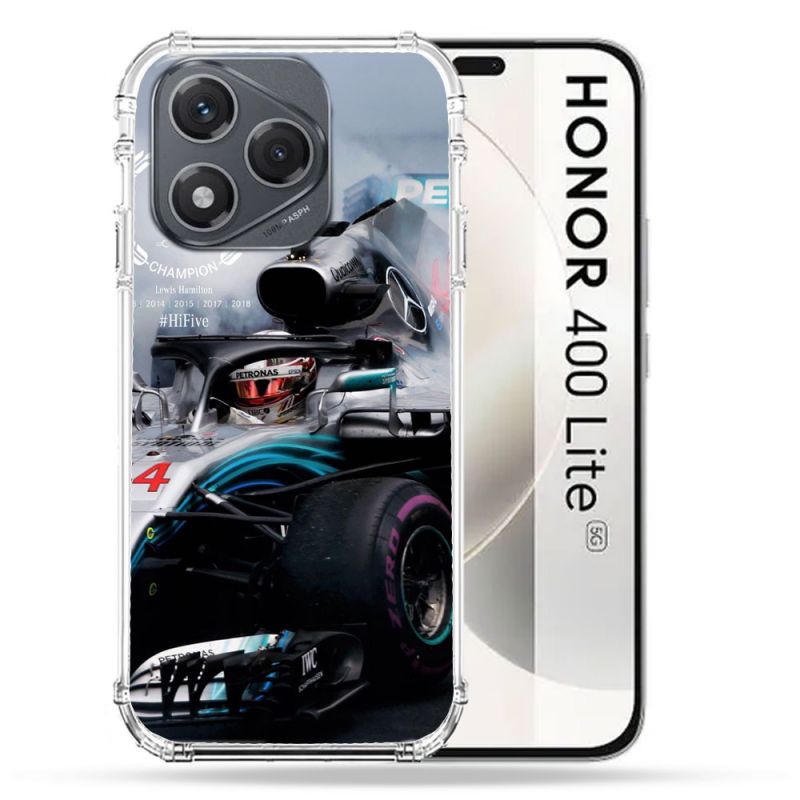 Coque Renforcée Pour Honor 400 Lite 5G Formule 1 F1 Mercedes Petronas