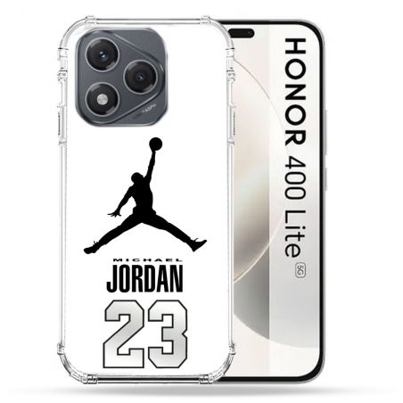 Coque Renforcée Pour Honor 400 Lite 5G Jordan 23 Blanc
