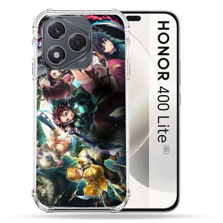Coque Renforcée Pour Honor 400 Lite 5G Manga Demon Slayer Groupe