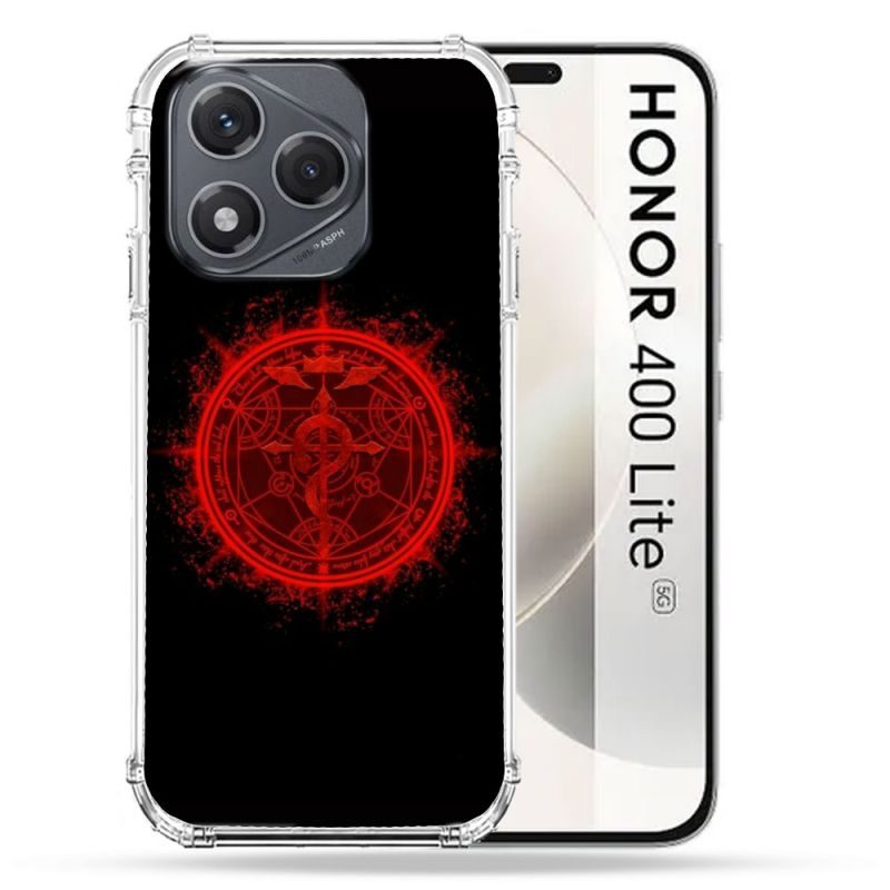 Coque Renforcée Pour Honor 400 Lite 5G Manga Fullmetal Alchemist Logo