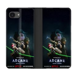 Housse Cuir Portefeuille Pour Iphone 16e Arcane Affiche