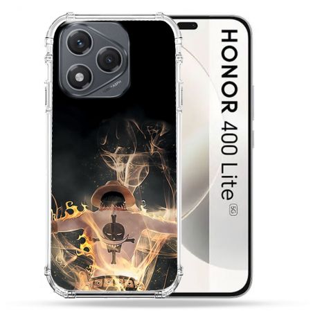 Coque Renforcée Pour Honor 400 Lite 5G Manga One Piece Ace Noir