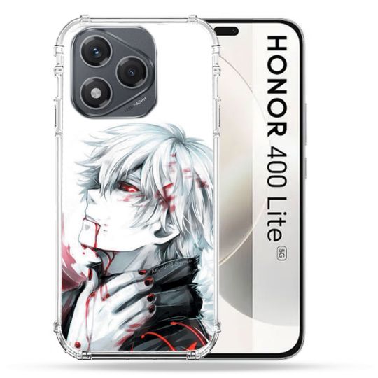 Coque Renforcée Pour Honor 400 Lite 5G Manga Tokyo Ghoul Kaneki Blanc