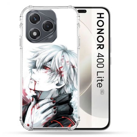 Coque Renforcée Pour Honor 400 Lite 5G Manga Tokyo Ghoul Kaneki Blanc