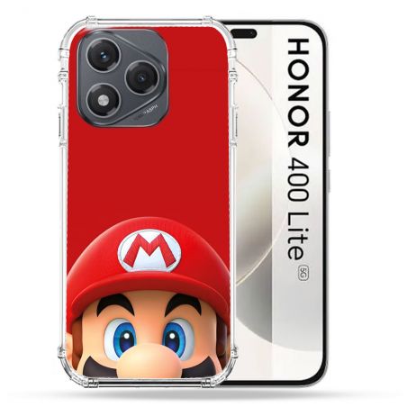 Coque Renforcée Pour Honor 400 Lite 5G Mario Rouge
