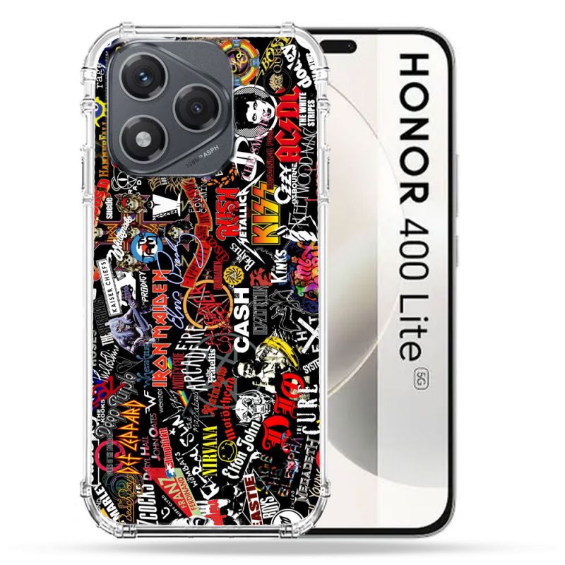 Coque Renforcée Pour Honor 400 Lite 5G Musique Rock Groupe