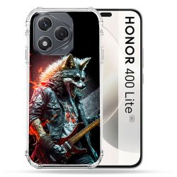 Coque Renforcée Pour Honor 400 Lite 5G Musique Rock Loup