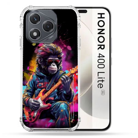 Coque Renforcée Pour Honor 400 Lite 5G Musique Rock Singe