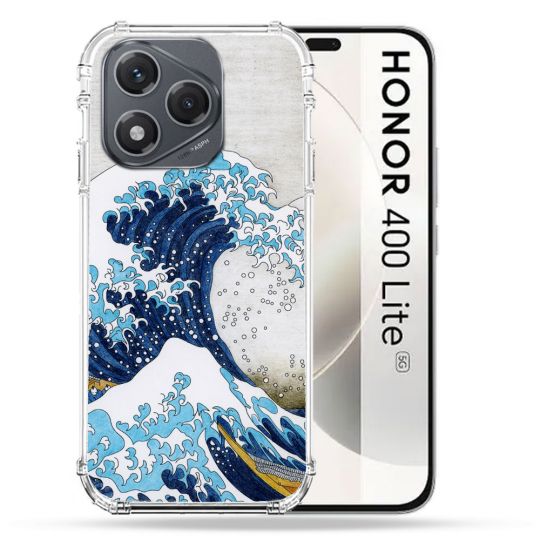 Coque Renforcée Pour Honor 400 Lite 5G Peinture La Grande Vague