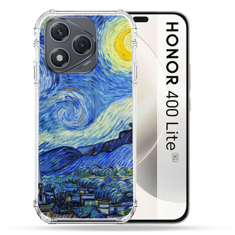 Coque Renforcée Pour Honor 400 Lite 5G Peinture La nuit étoilée