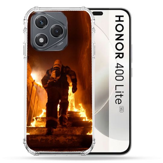 Coque Renforcée Pour Honor 400 Lite 5G Pompier Escalier