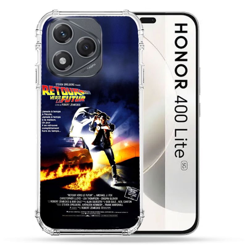 Coque Renforcée Pour Honor 400 Lite 5G Retour Vers Le Futur Affiche