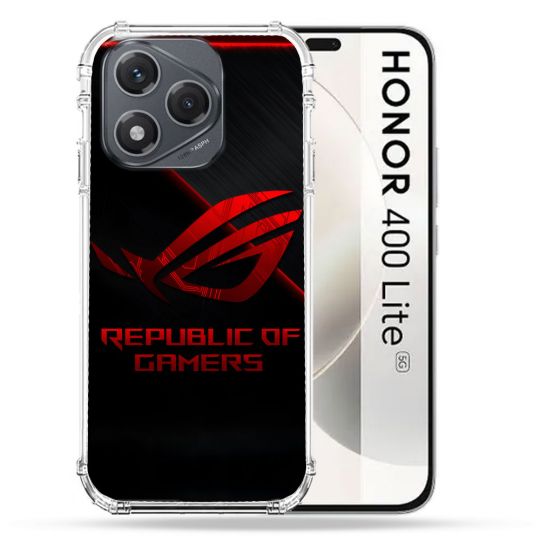 Coque Renforcée Pour Honor 400 Lite 5G ROG Rouge