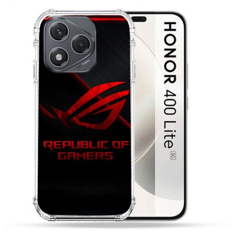 Coque Renforcée Pour Honor 400 Lite 5G ROG Rouge