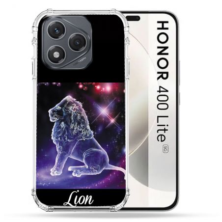 Coque Renforcée Pour Honor 400 Lite 5G Signe Zodiaque 2 Lion