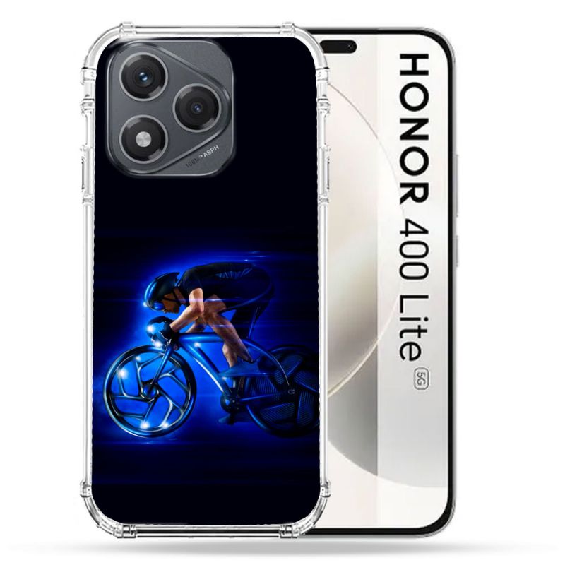 Coque Renforcée Pour Honor 400 Lite 5G Sport Cyclisme Bleu