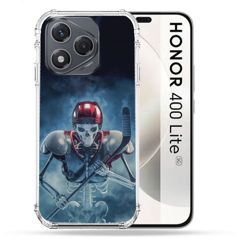 Coque Renforcée Pour Honor 400 Lite 5G Sport Hockey Squelette