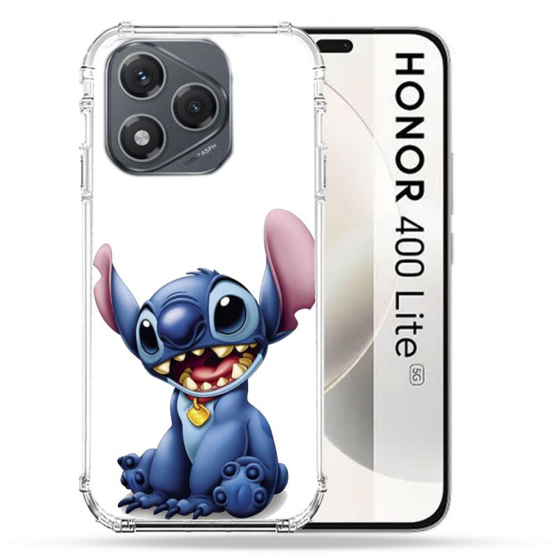 Coque Renforcée Pour Honor 400 Lite 5G Stitch Blanc