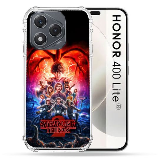 Coque Renforcée Pour Honor 400 Lite 5G Stranger Things Affiche 2