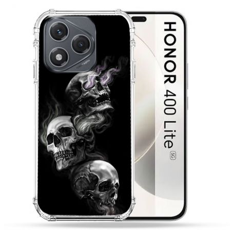 Coque Renforcée Pour Honor 400 Lite 5G Tete de Mort Triple