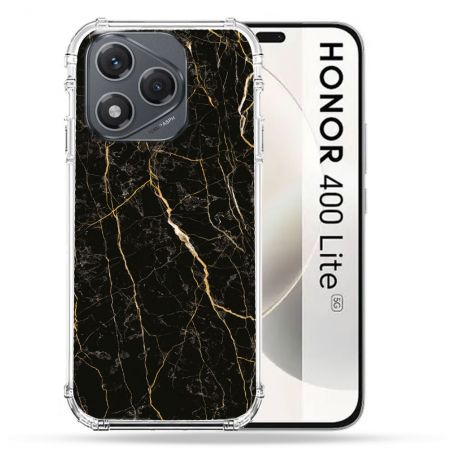 Coque Renforcée Pour Honor 400 Lite 5G Texture Marbre Noir