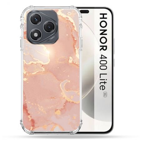 Coque Renforcée Pour Honor 400 Lite 5G Texture Marbre Rose
