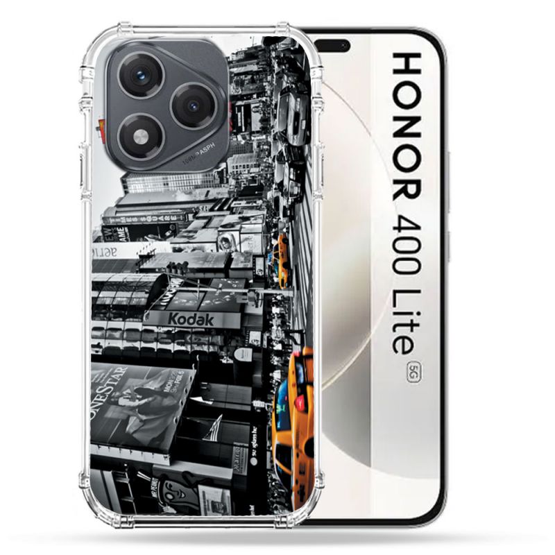 Coque Renforcée Pour Honor 400 Lite 5G Voyage Amerique USA New York Taxi