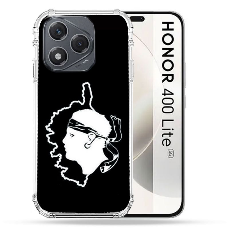 Coque Renforcée Pour Honor 400 Lite 5G Voyage Corse Noir
