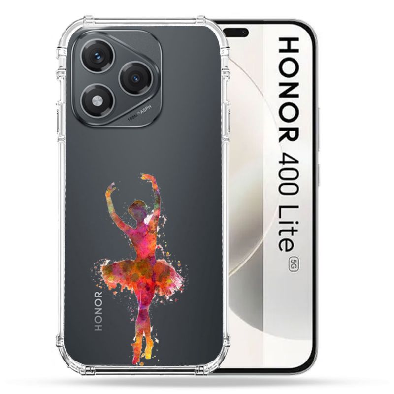 Coque Renforcée Transparente Pour Honor 400 Lite 5G Danseuse etoile