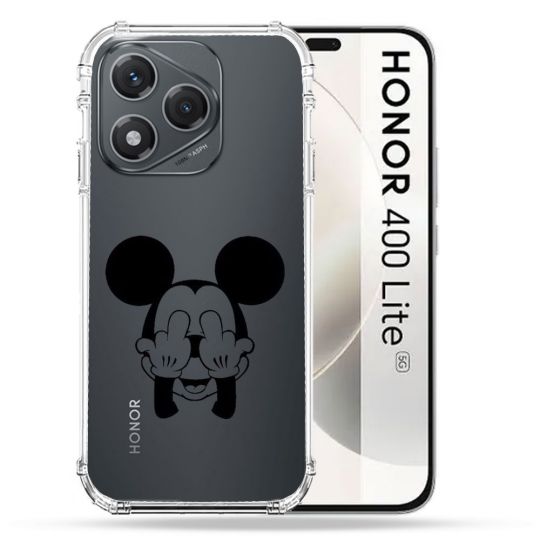 Coque Renforcée Transparente Pour Honor 400 Lite 5G Mickey doigt