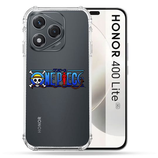 Coque Renforcée Transparente Pour Honor 400 Lite 5G One Piece Logo