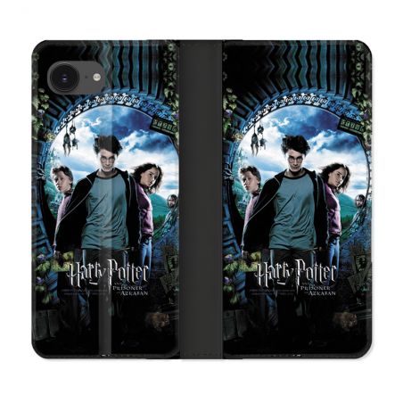 Housse Cuir Portefeuille Pour Iphone 16e Harry Potter Azkaban