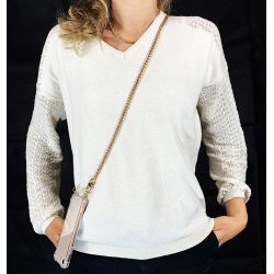 Coque Renforcée Transparente Pour Honor 400 Lite 5G Lanière / Cordon Metal Serpent Or