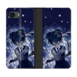 Housse Cuir Portefeuille Pour Iphone 16e Manga Assassination Classroom Nagisa