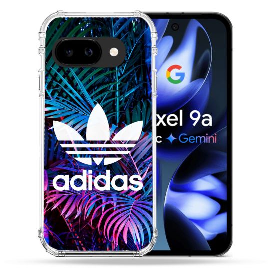 Coque Renforcée Pour Google Pixel 9A Adidas Palmier