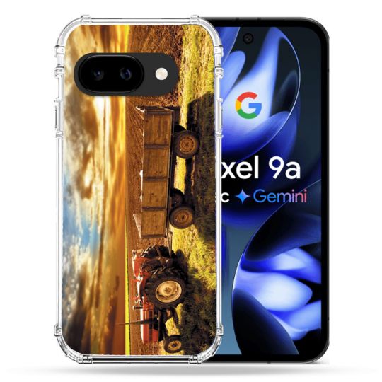 Coque Renforcée Pour Google Pixel 9A Agriculture Tracteur Color