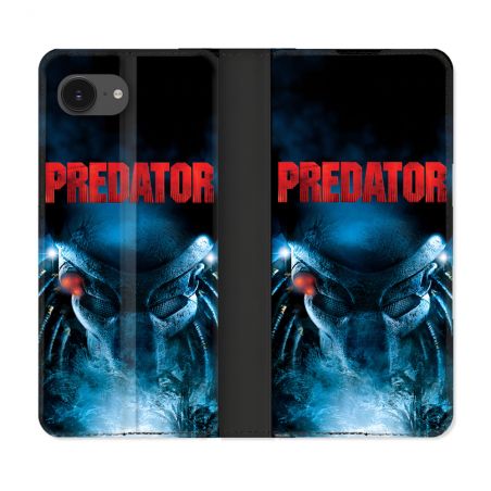 Housse Cuir Portefeuille Pour Iphone 16e Predator Affiche