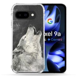 Coque Renforcée Pour Google Pixel 9A Animal Loup Hurlement