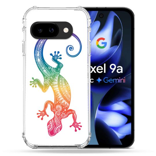 Coque Renforcée Pour Google Pixel 9A Animal Salamandre Color