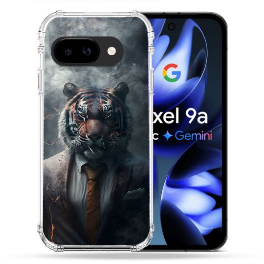 Coque Renforcée Pour Google Pixel 9A Animal Tigre Business
