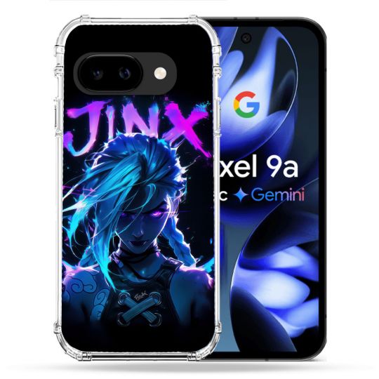 Coque Renforcée Pour Google Pixel 9A Arcane Jinx Night