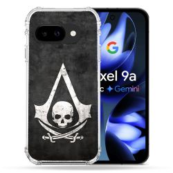 Coque Renforcée Pour Google Pixel 9A Assassin Creed Tete Mort
